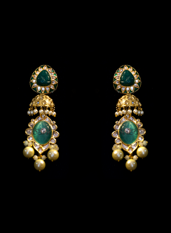 Golden Lotus Jewelry Set