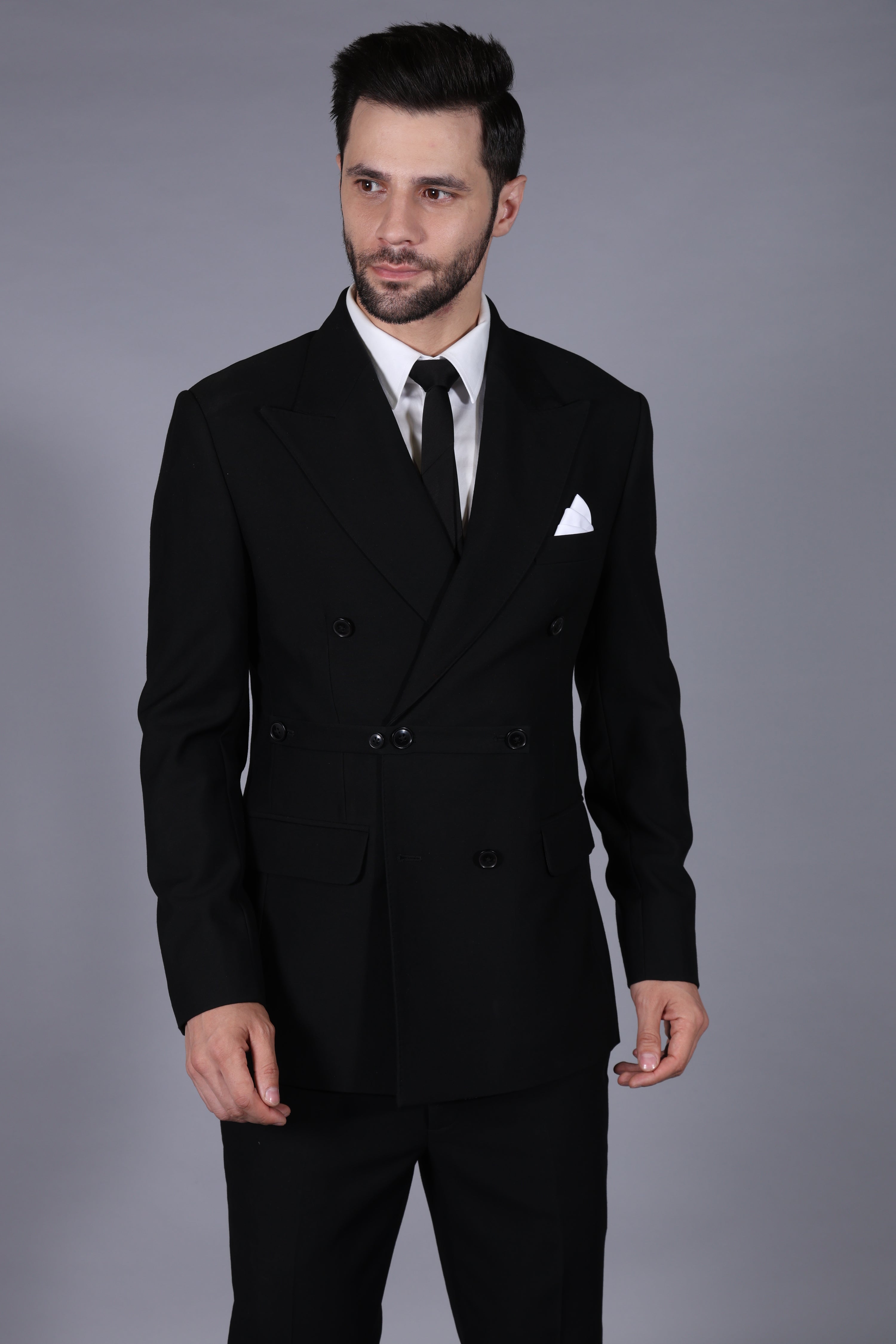 Black Suit With Trousers