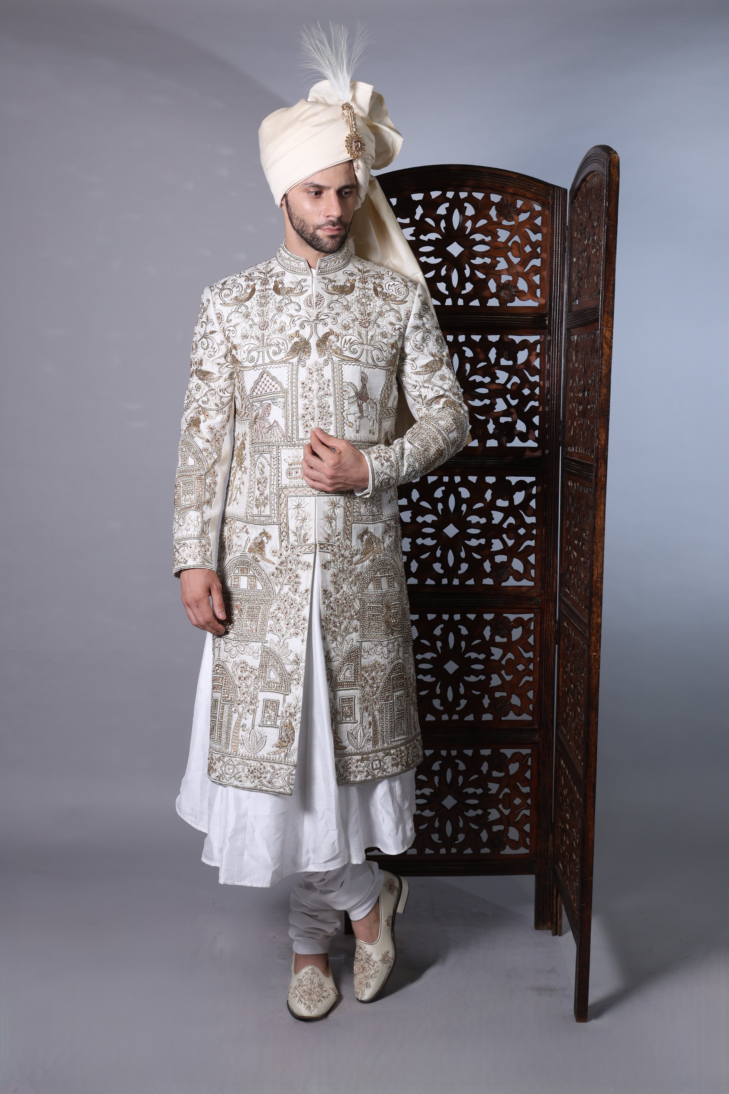 Regal Vista Sherwani Set