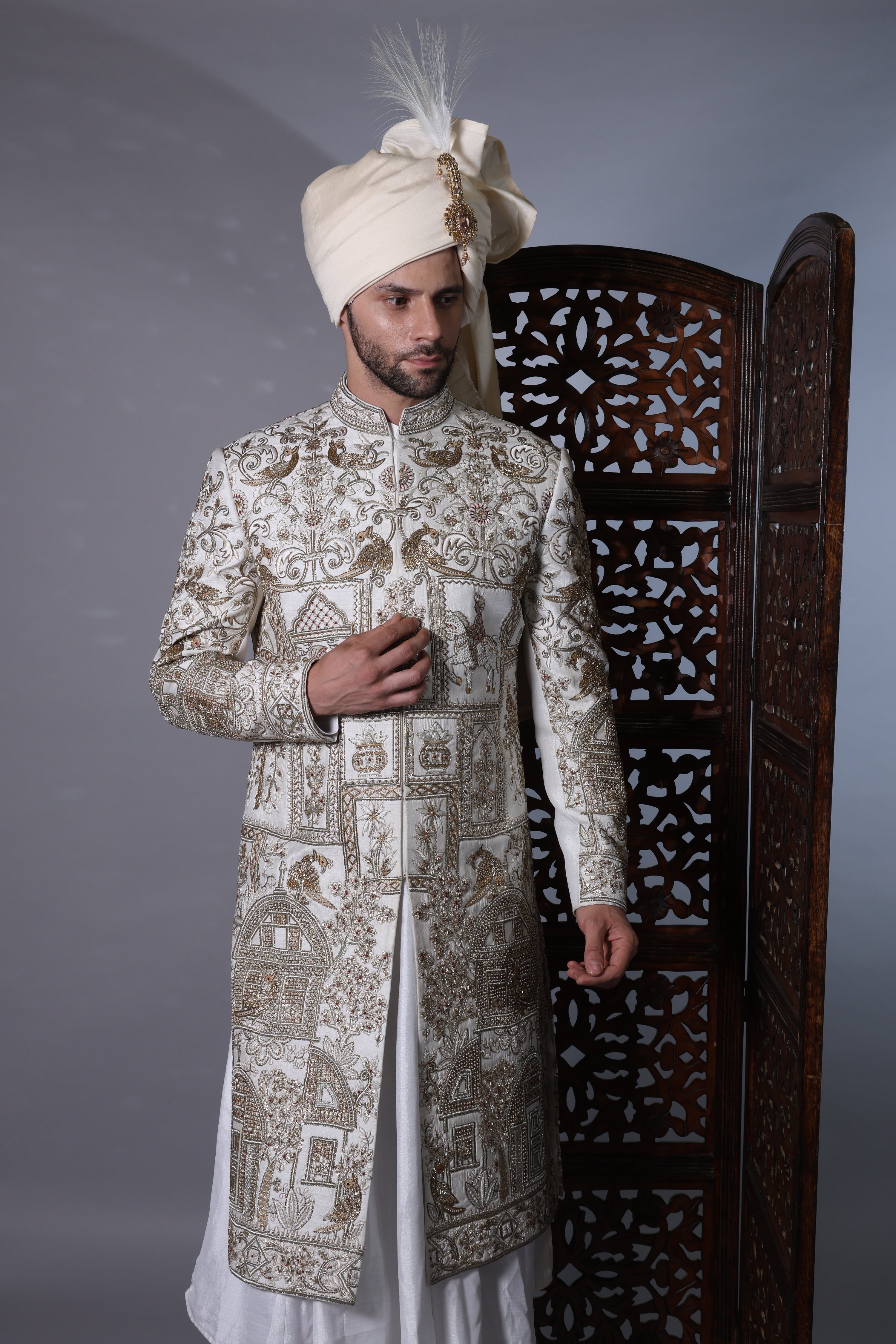 Regal Vista Sherwani Set