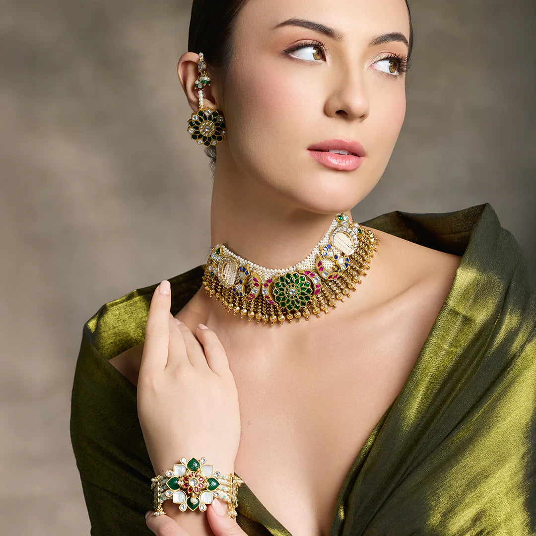 Majestic Gemwoven Splendor Necklace & Set