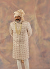 MC Block Sherwani: A bold and sophisticated choice for your special day.