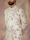The Ivory in Malaga Sherwani Set: A blend of tradition and luxury.