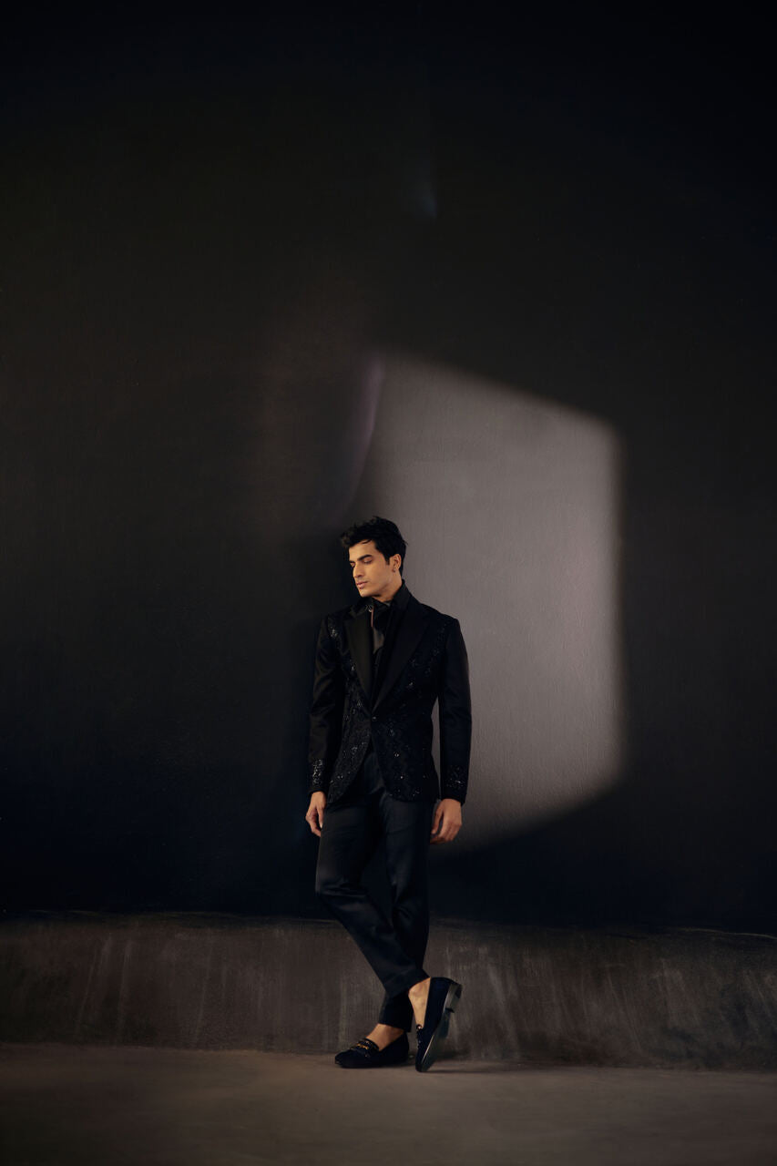 Man in Black Tux: The epitome of timeless elegance and sophistication.
