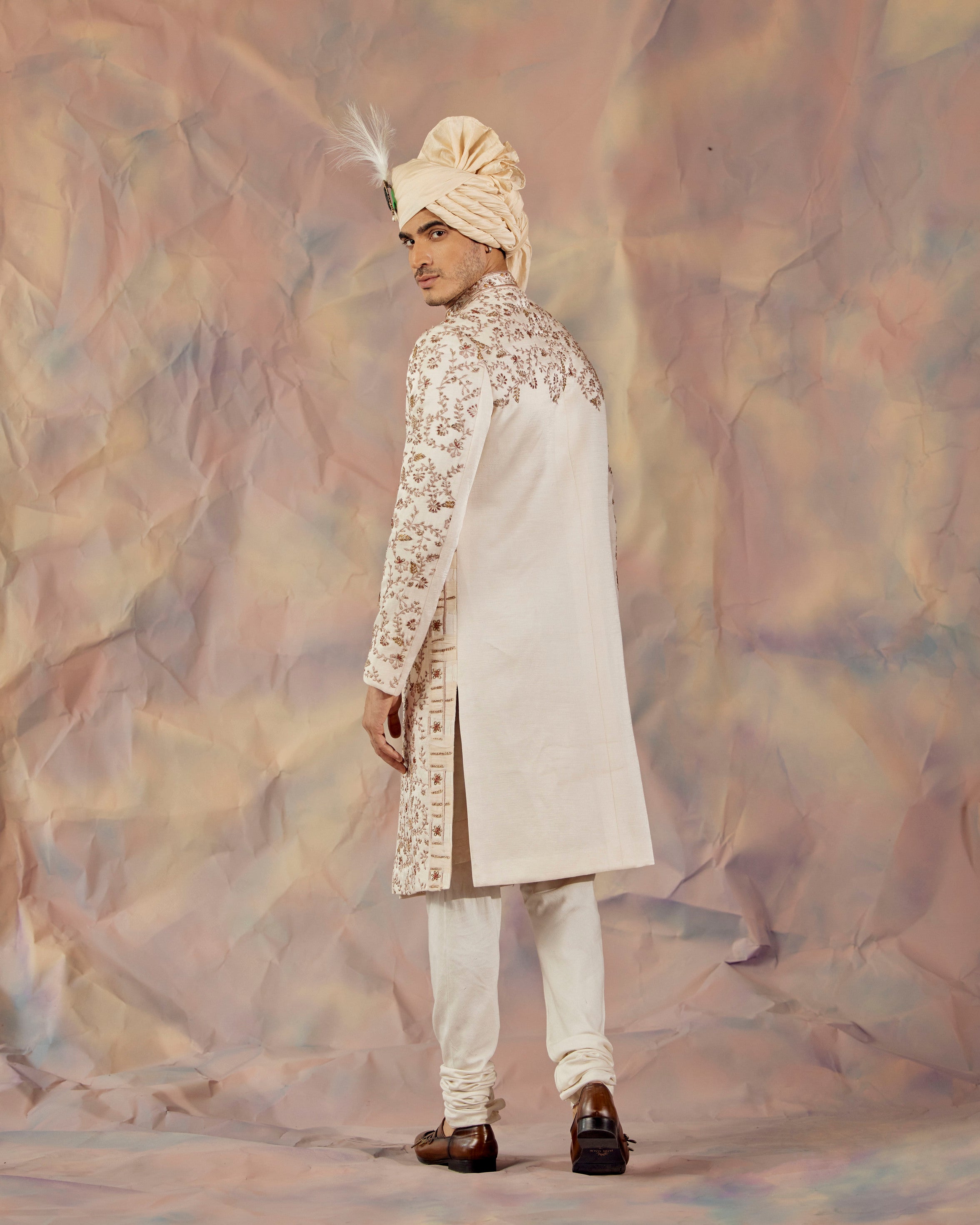Regal Rendezvous Sherwani Set: Make a statement with impeccable style and grace