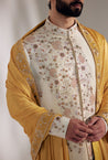 The Ivory in Malaga Sherwani Set: A blend of tradition and luxury.