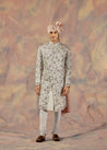 Elegance meets sophistication: The Silver Lining Sherwani Set