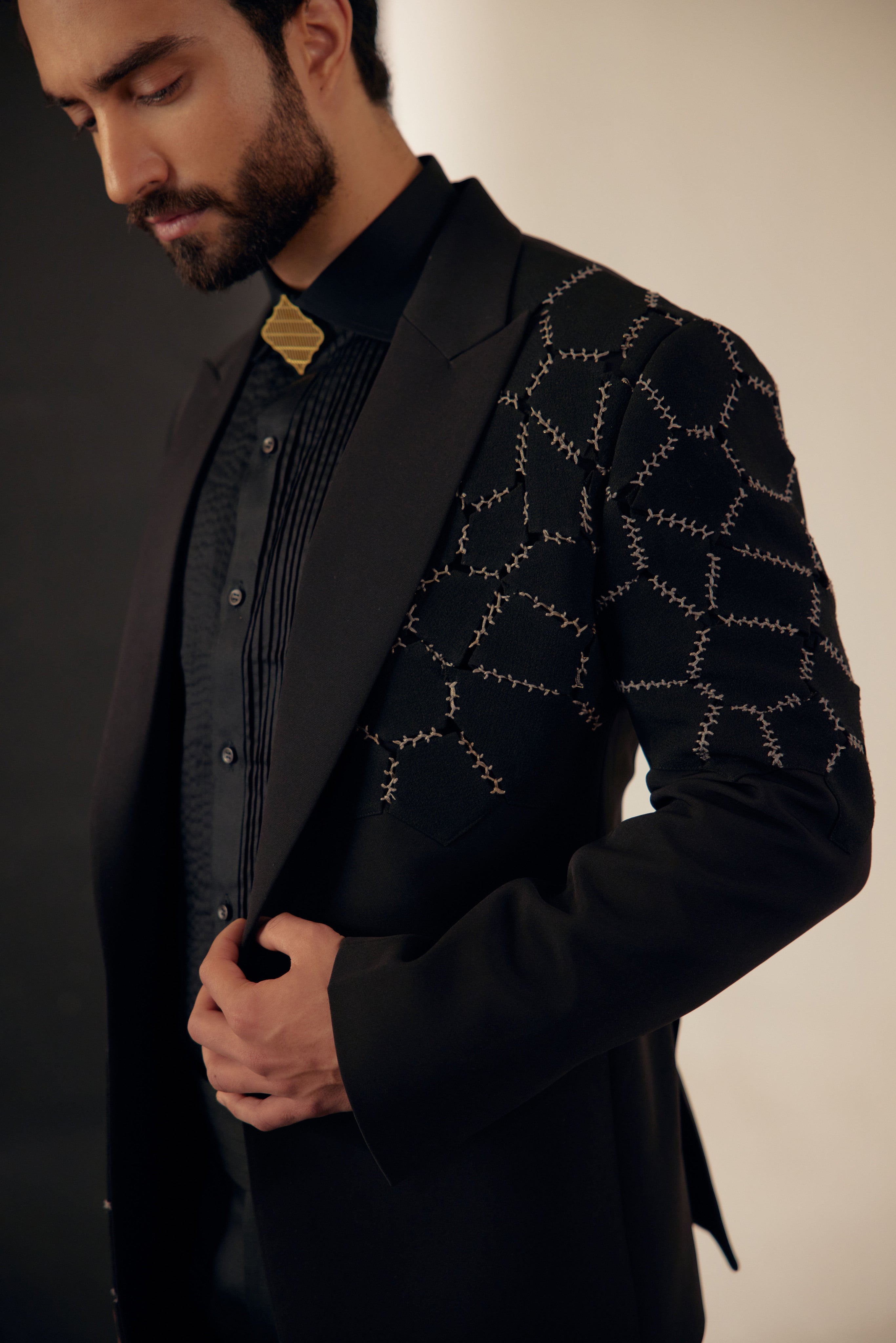Rhombus Tux: Perfectly tailored for a distinct and stylish look.