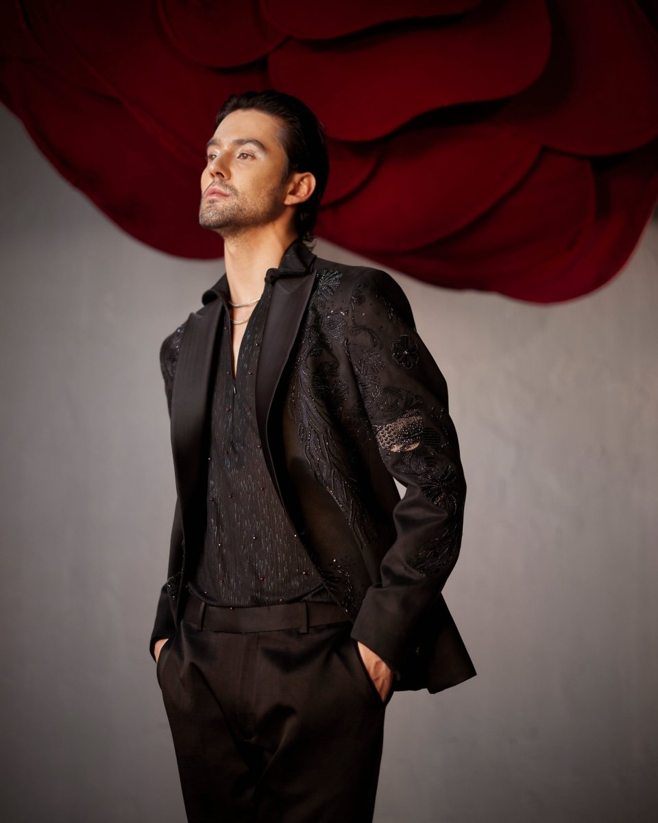Pitch Black Tux Jatin Malik B Anu Designs pitch-black-tux-jatin-malik-b-anu-designs