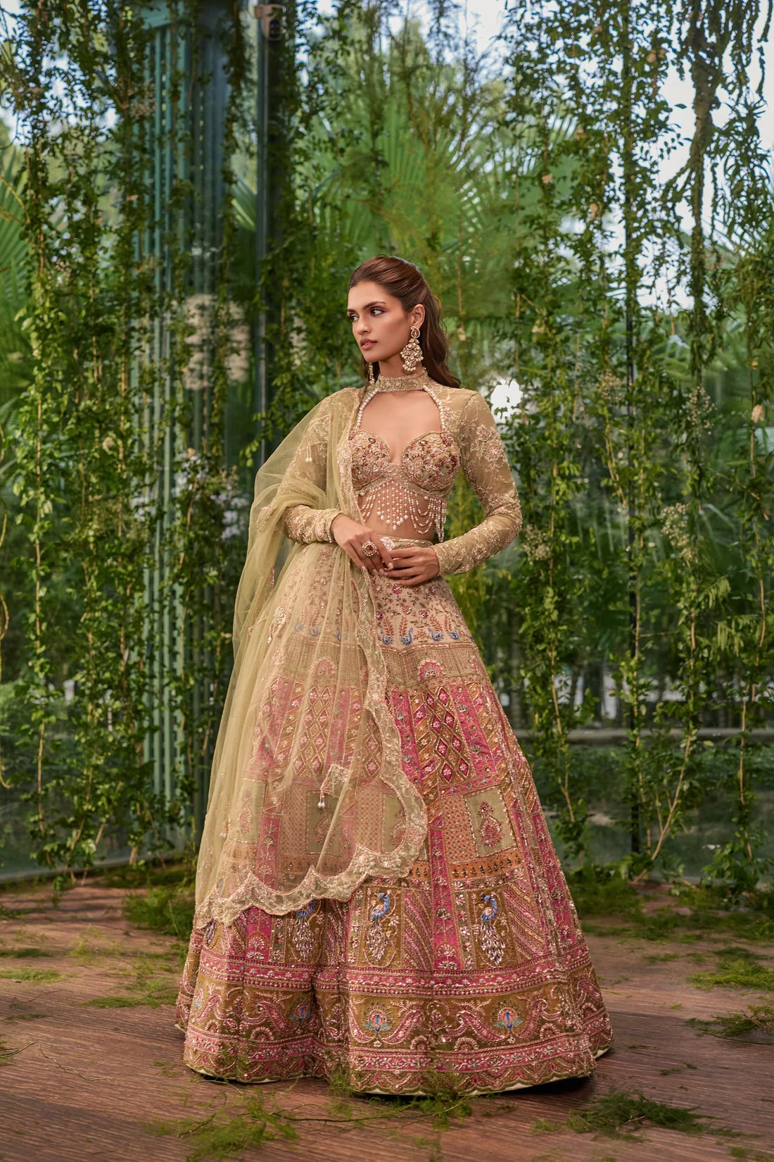 Aranya- The Forest Symphony lehenga