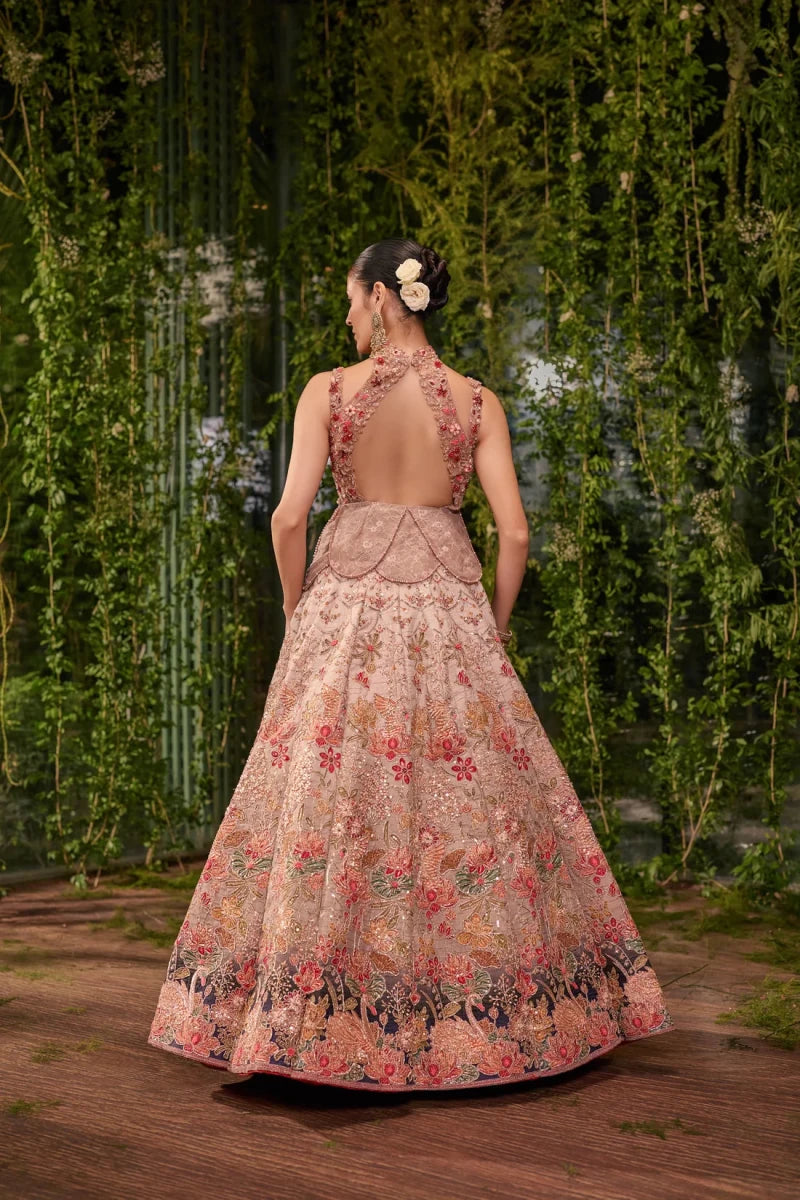 Pankhuri- The Floral Garce lehenga