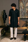 GOE Military Kurta with structured details and a bold, commanding design.