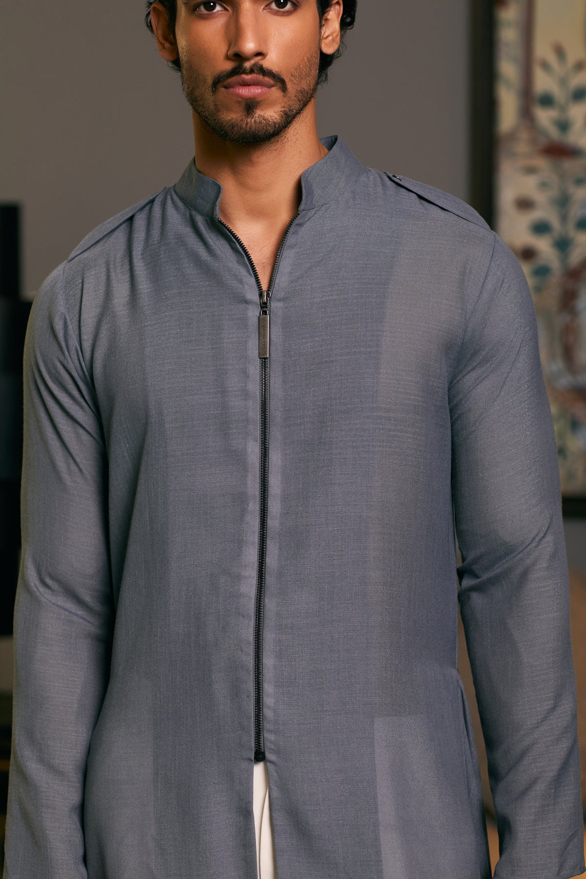 late-colored drape kurta by GOE, perfect for a chic and contemporary look