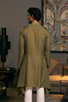 GOE kurta with soft draping, offering a chic and sophisticated appearance.