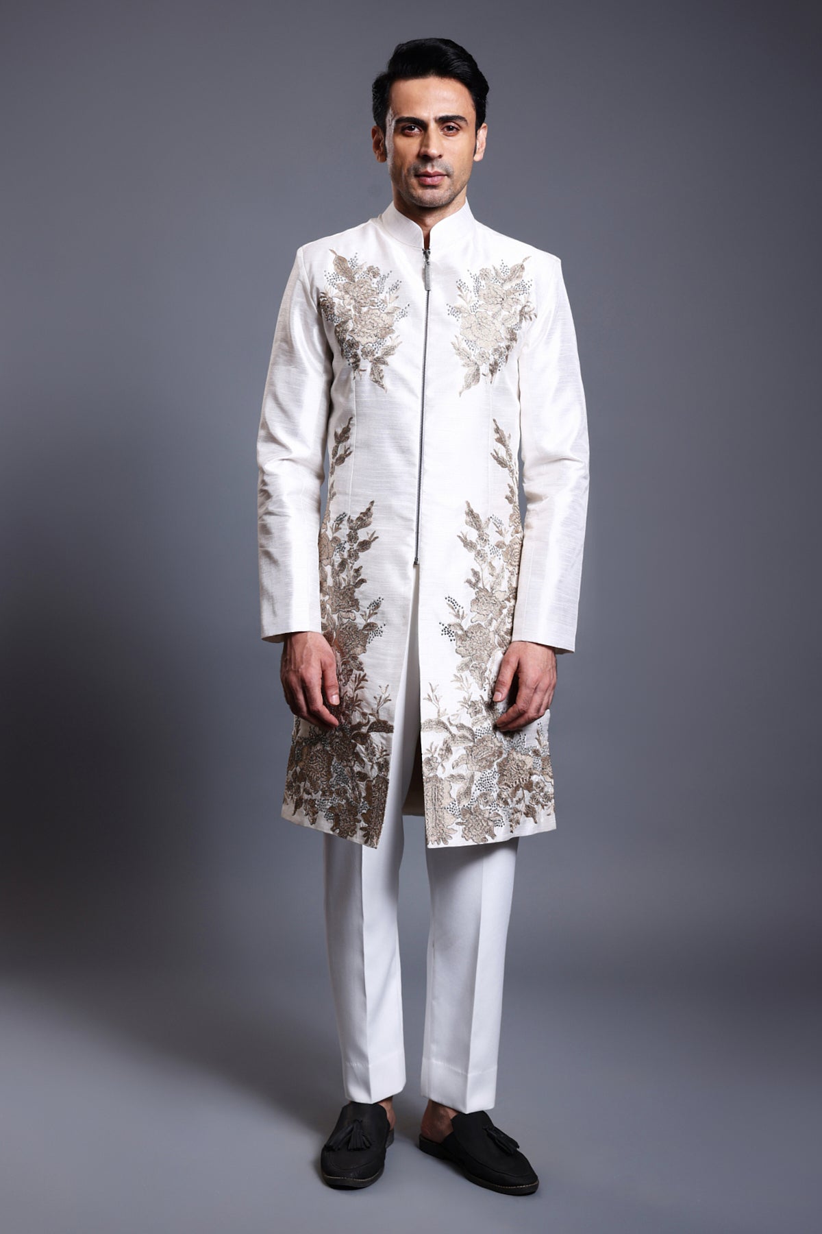 CF Applique Sherwani