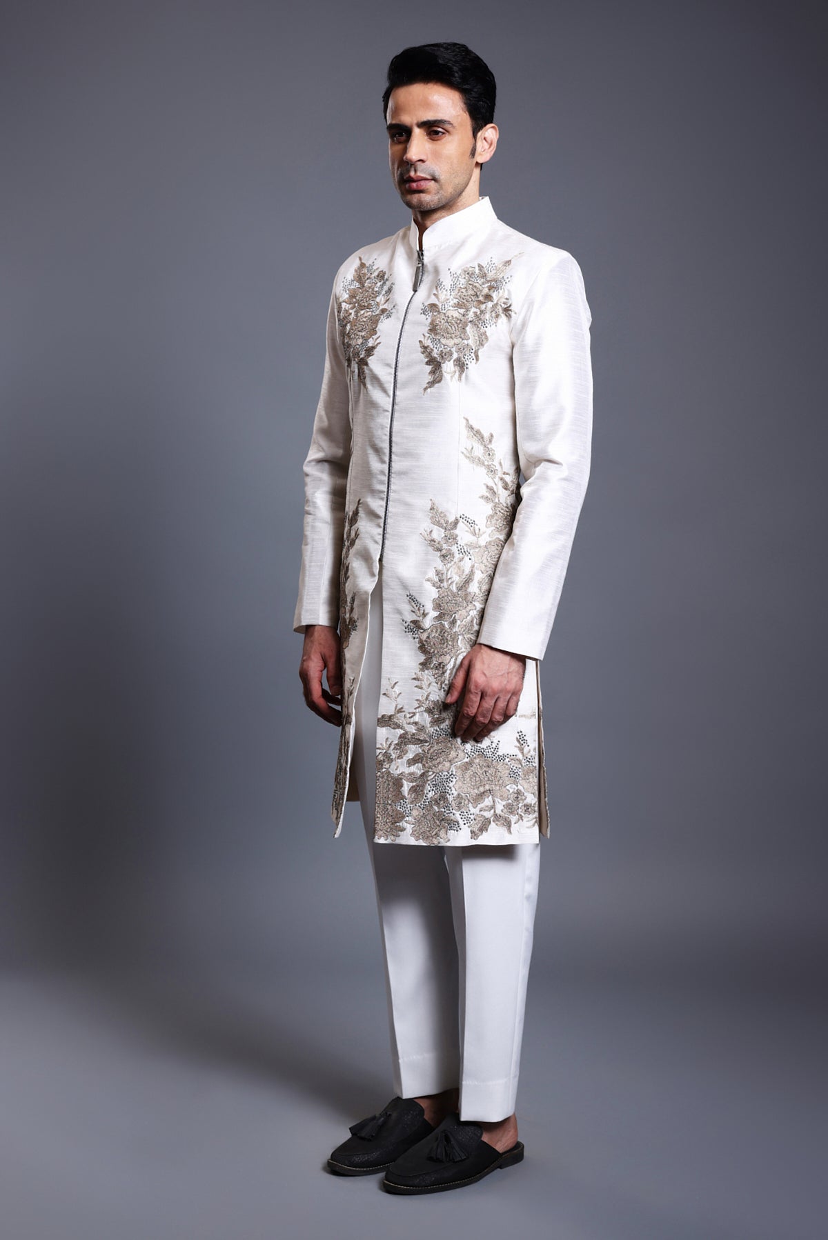 CF Applique Sherwani