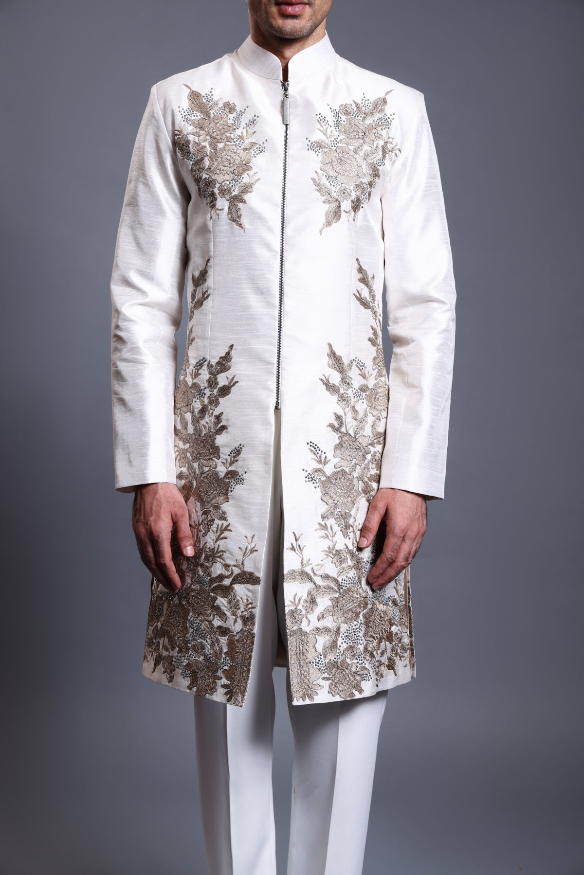 CF Applique Sherwani