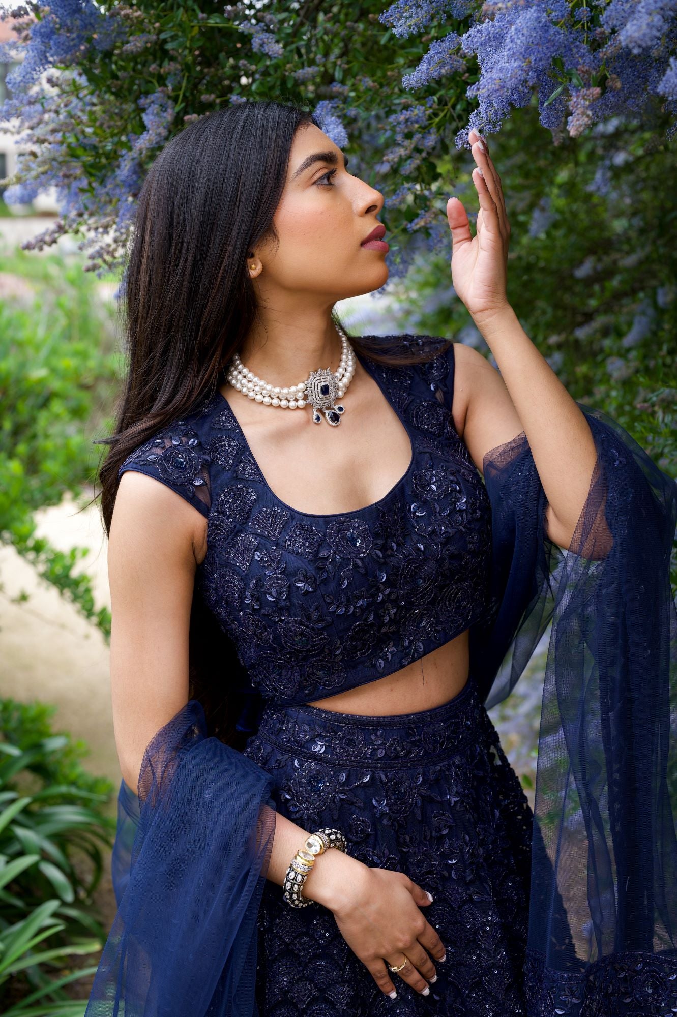 Sapphire Lehenga - Main Image