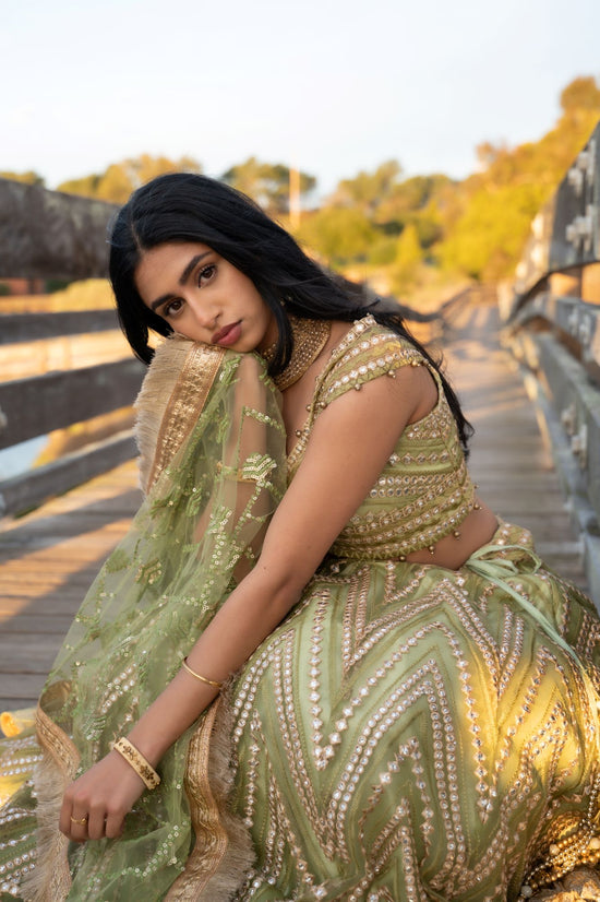 Virid Lehenga