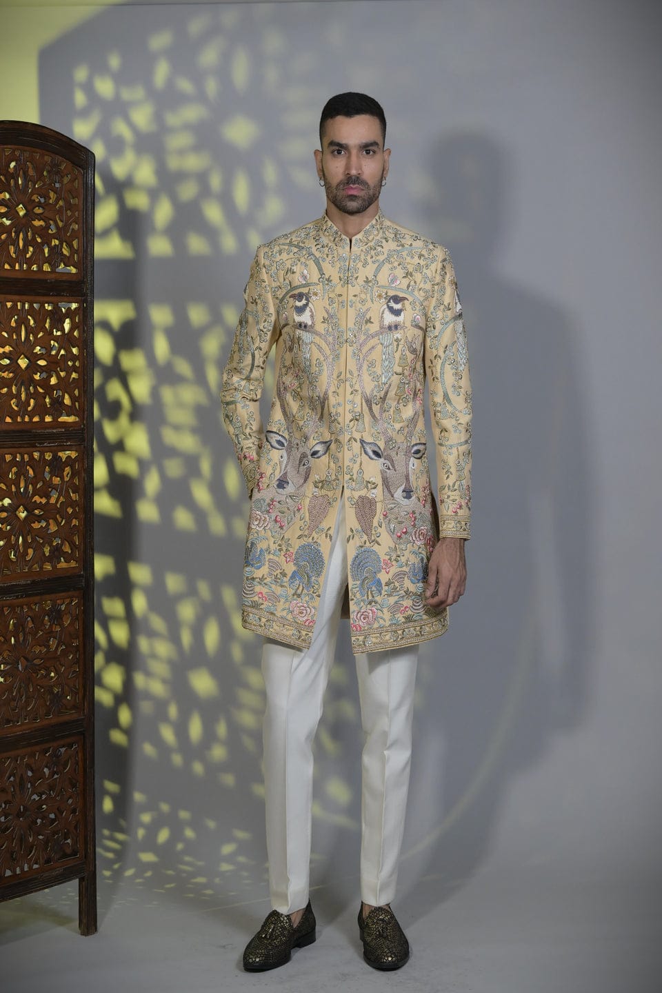 Concealed Achkan Indo-Western