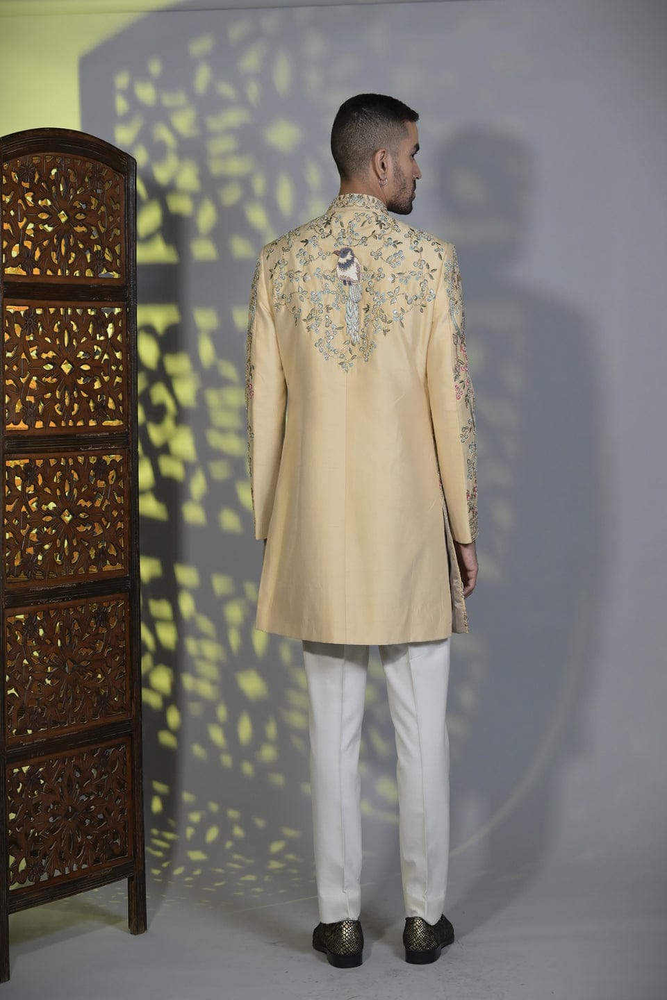 Concealed Achkan Indo-Western