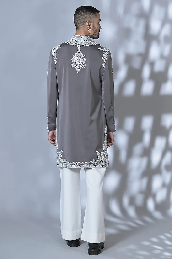 Designer Lucknowi Embroided Kurta Set