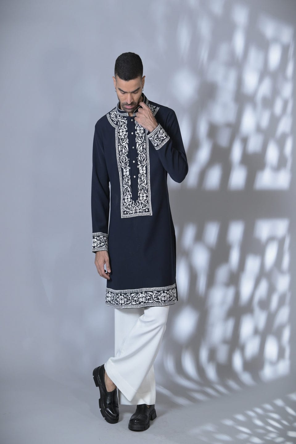 Lucknawi Style Kurta Set