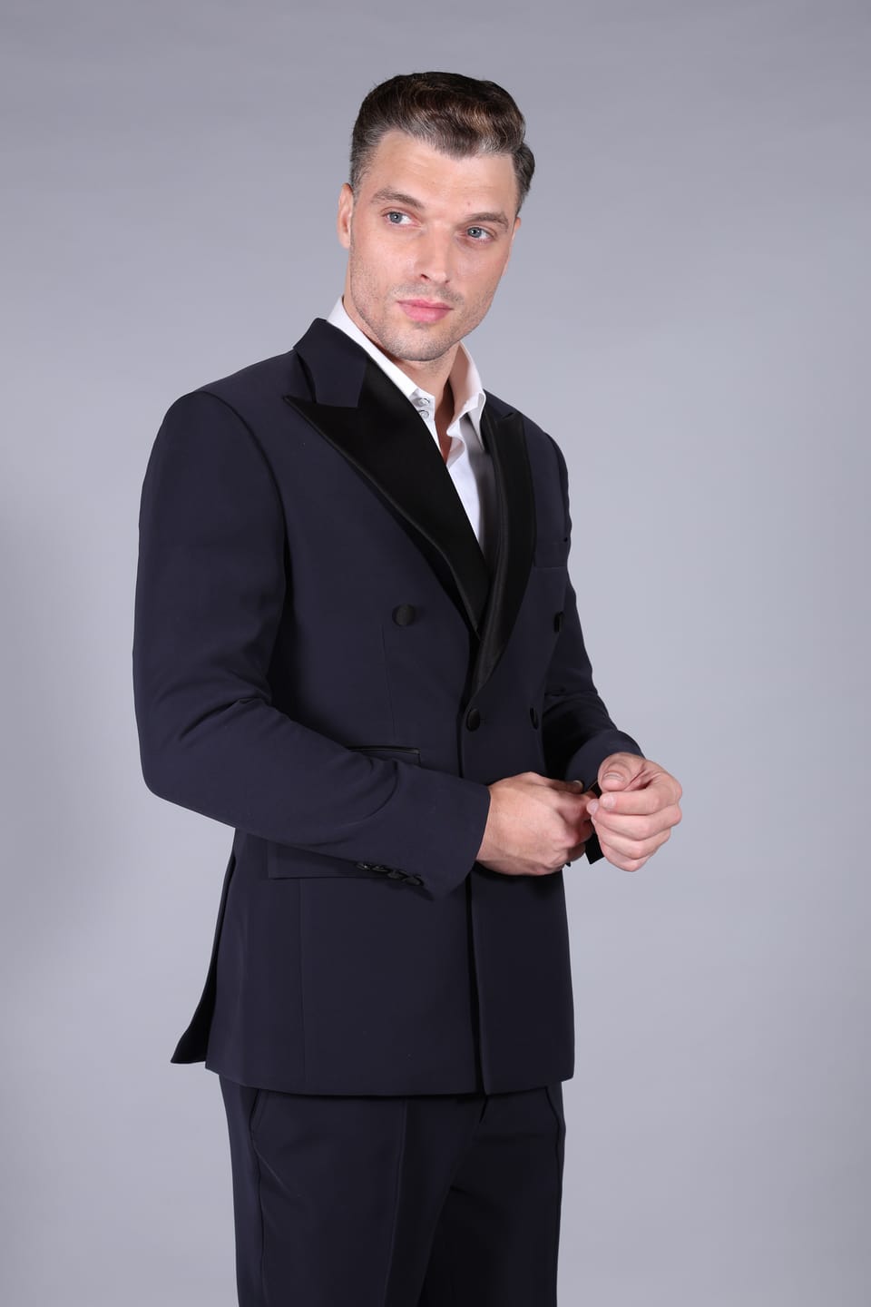 Navy Blue Suit With Trousers