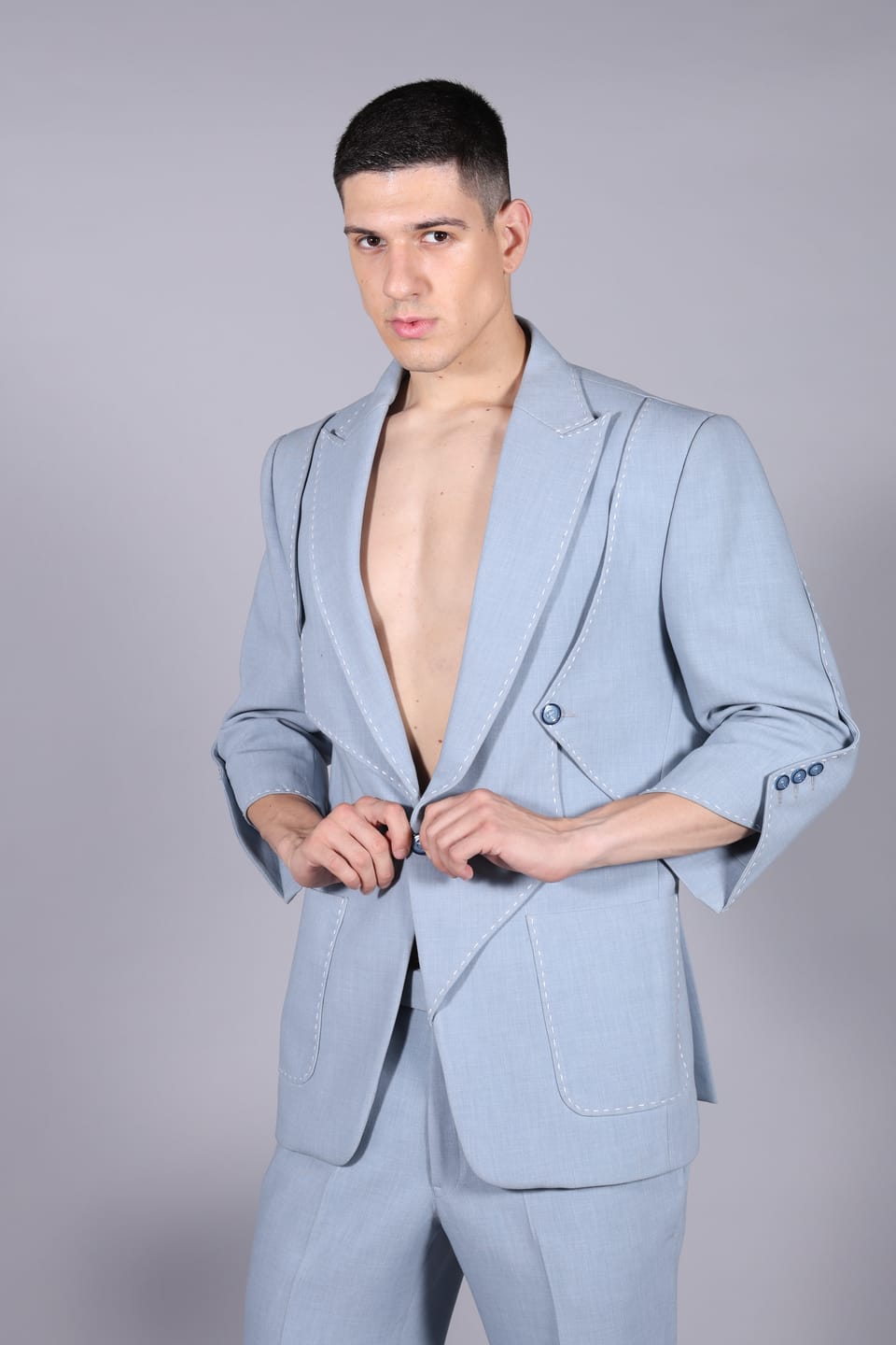 Quarter Sleeve Fashion Suit