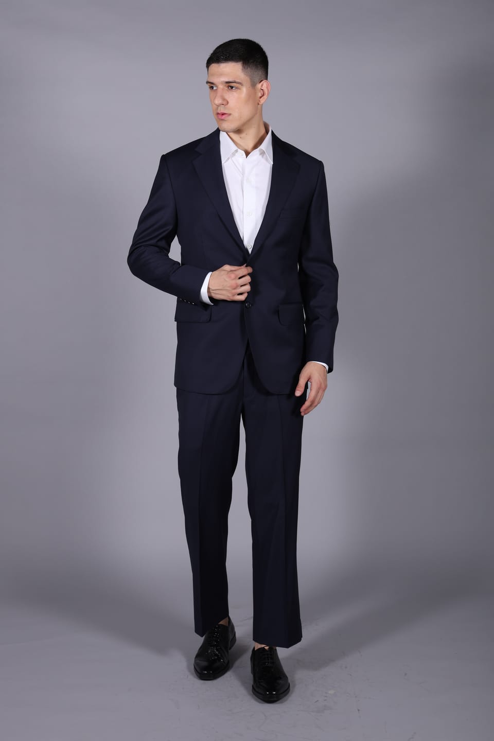 Navy Tones Wedding Suit