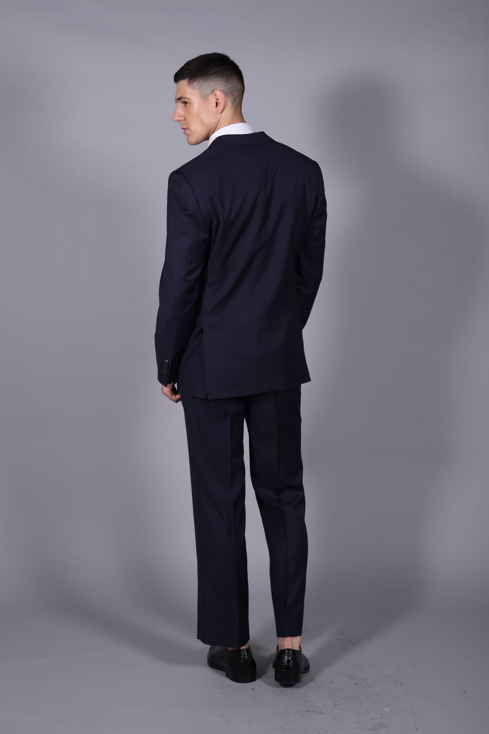 Navy Tones Wedding Suit