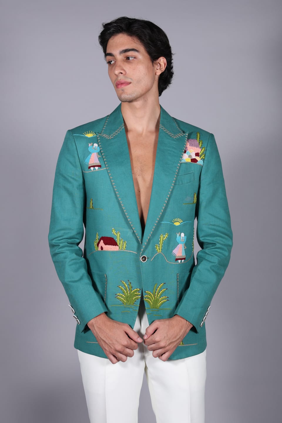 Teal Fun Jacket