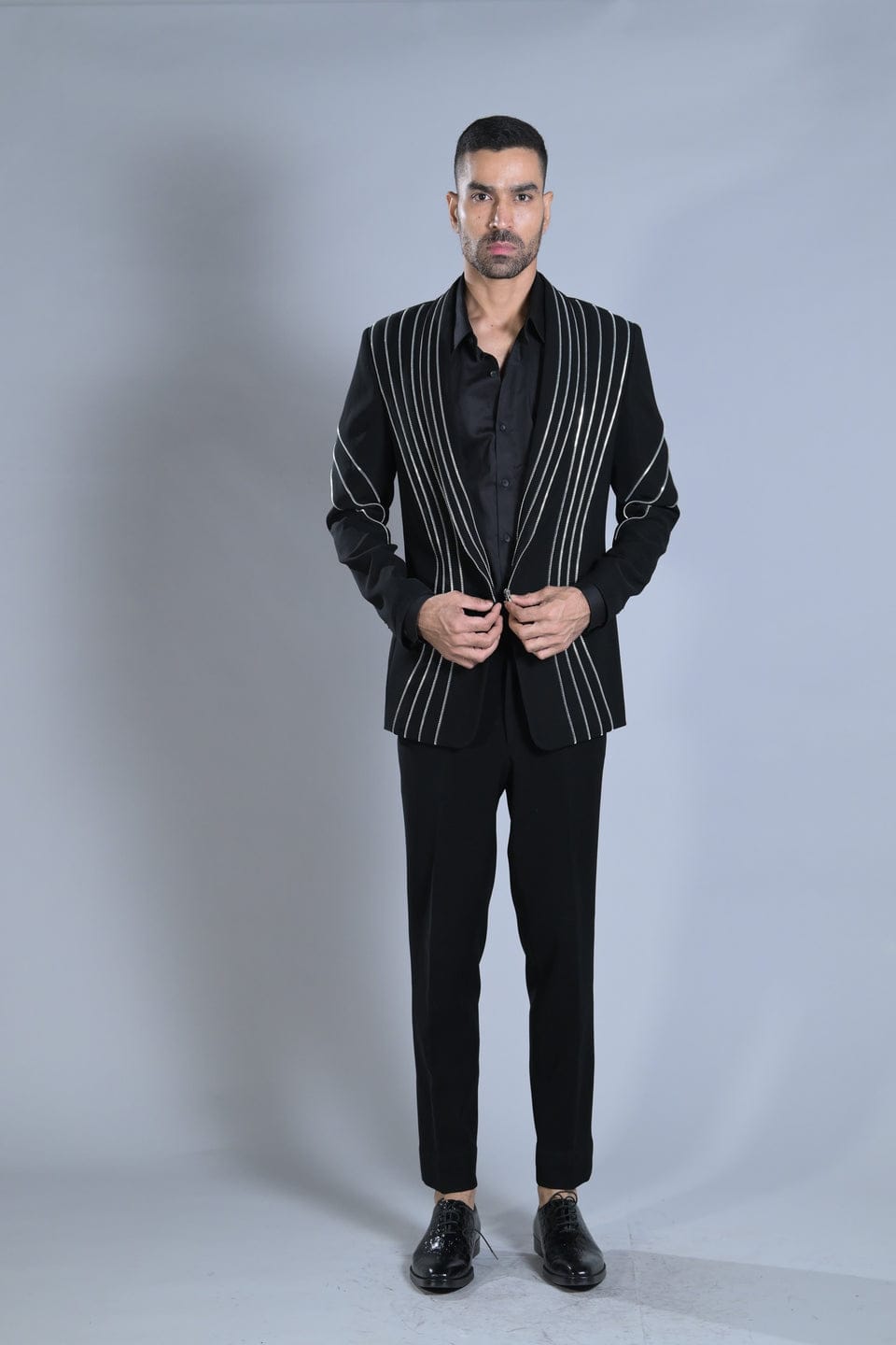 Metal Tuxedo Set