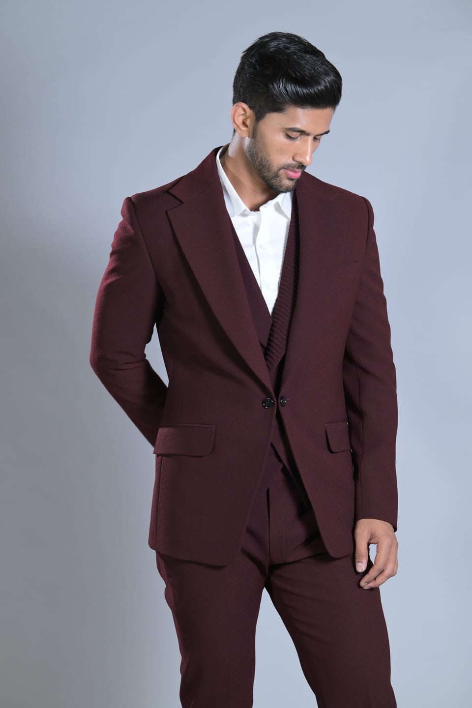 Classic Attire Formal Suit.