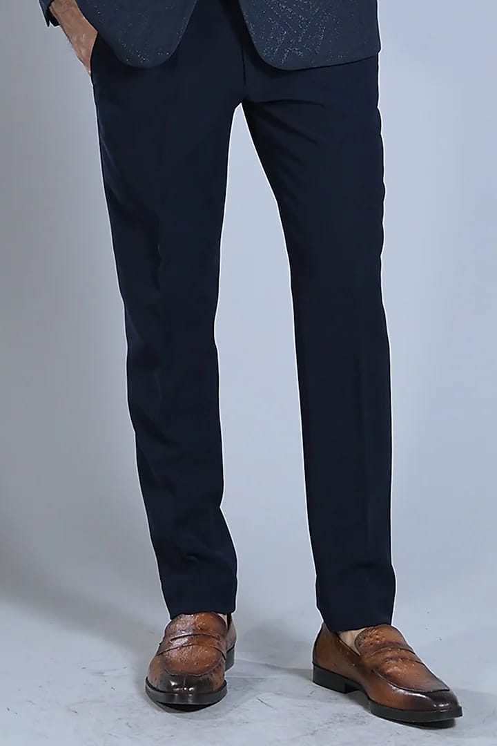 French Navy Tuxedo Suit