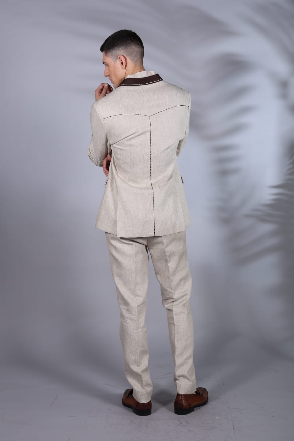 Cream Color Sport Suit