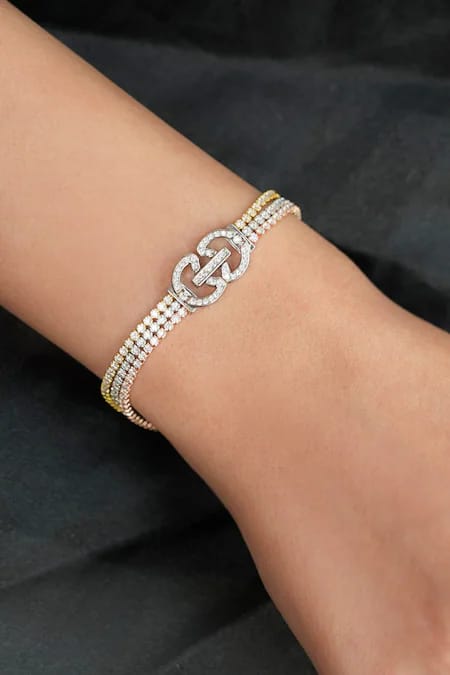 Trinity Glow Diamond Bracelet