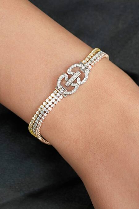 Trinity Glow Diamond Bracelet