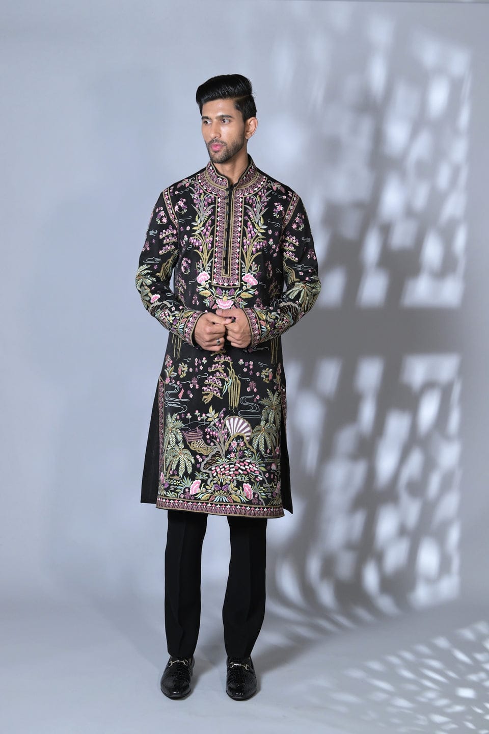 Nature Themed Designer Kurta Set