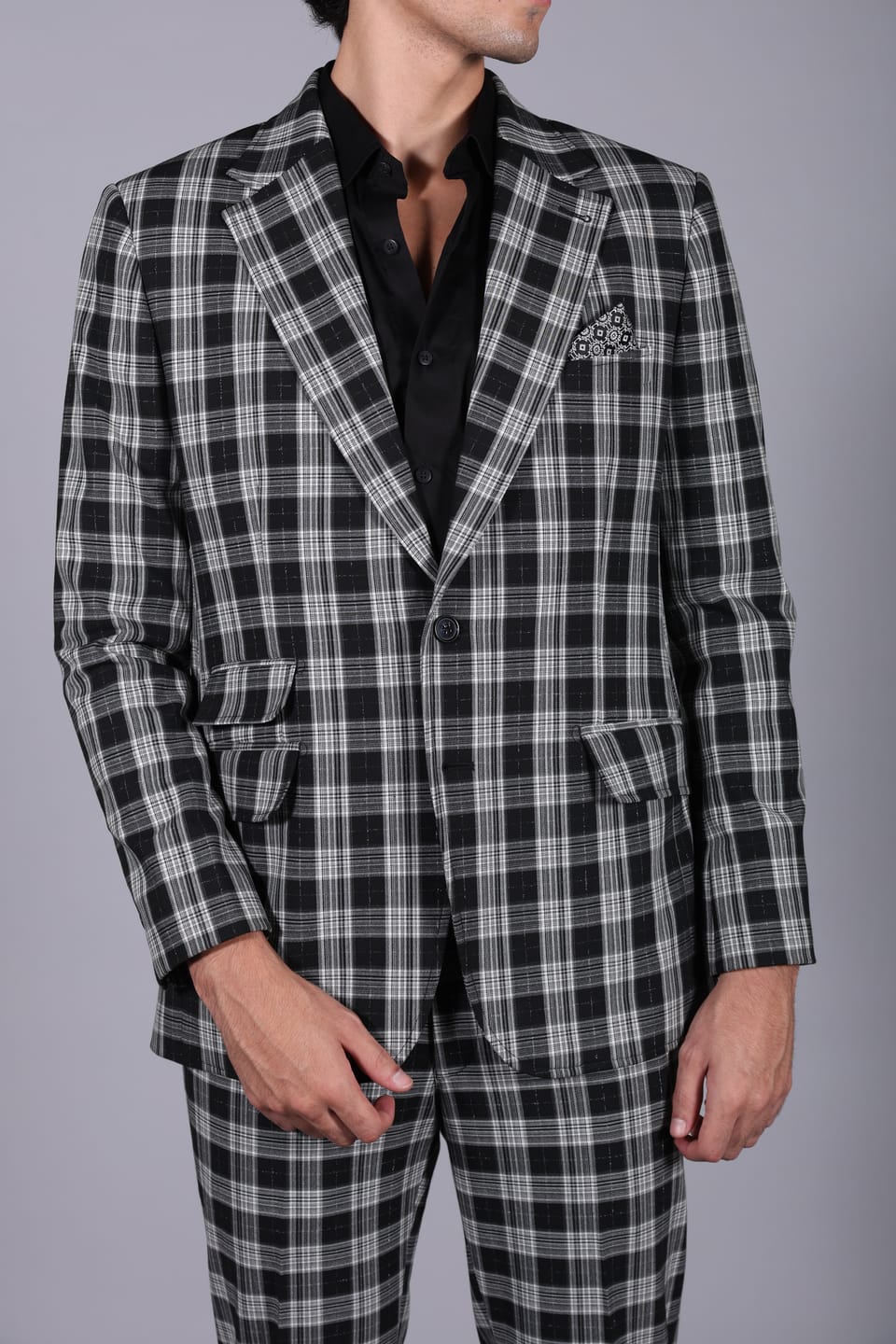 Window Pain Chequered Suit