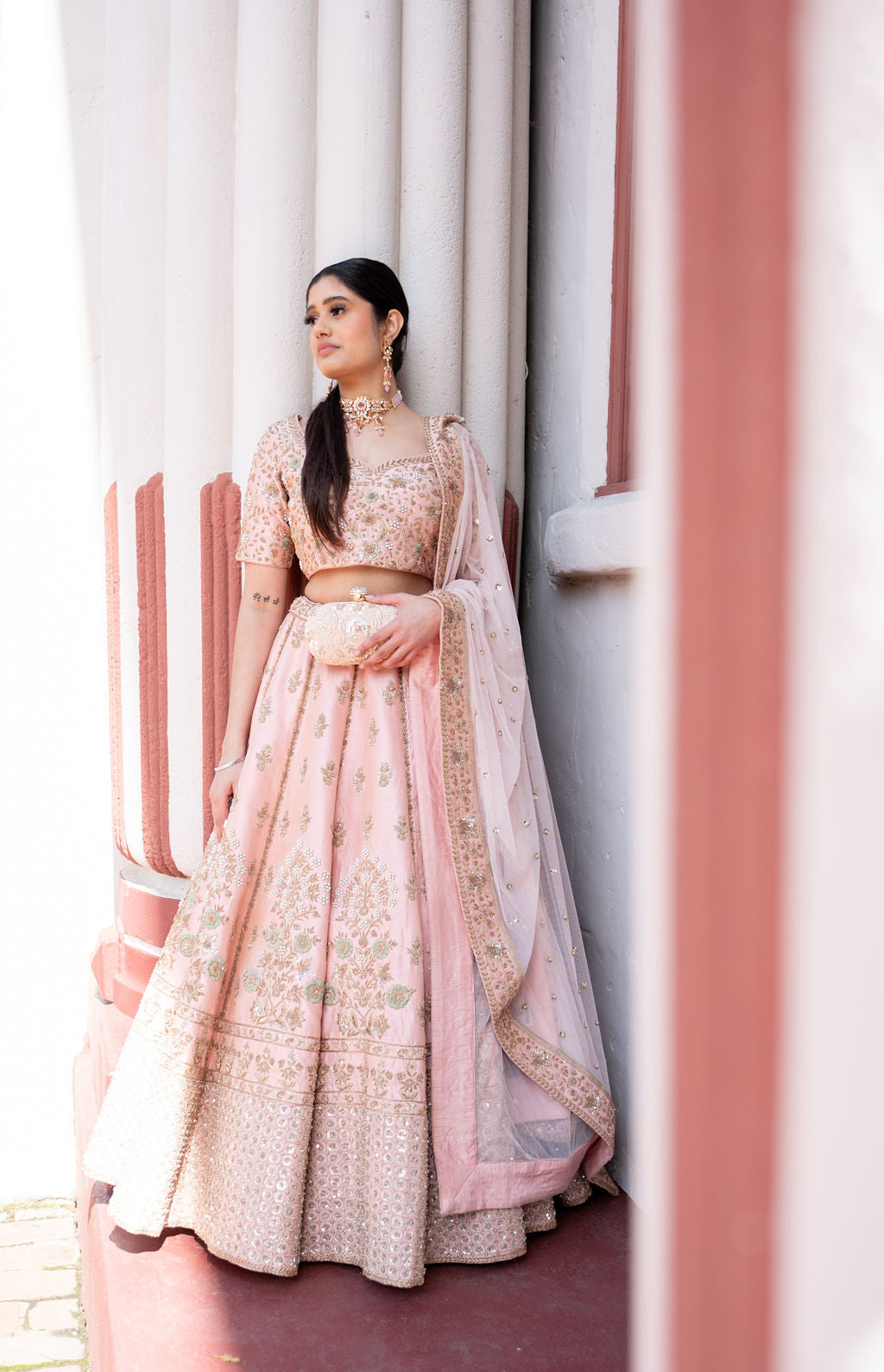 Koral Lehenga