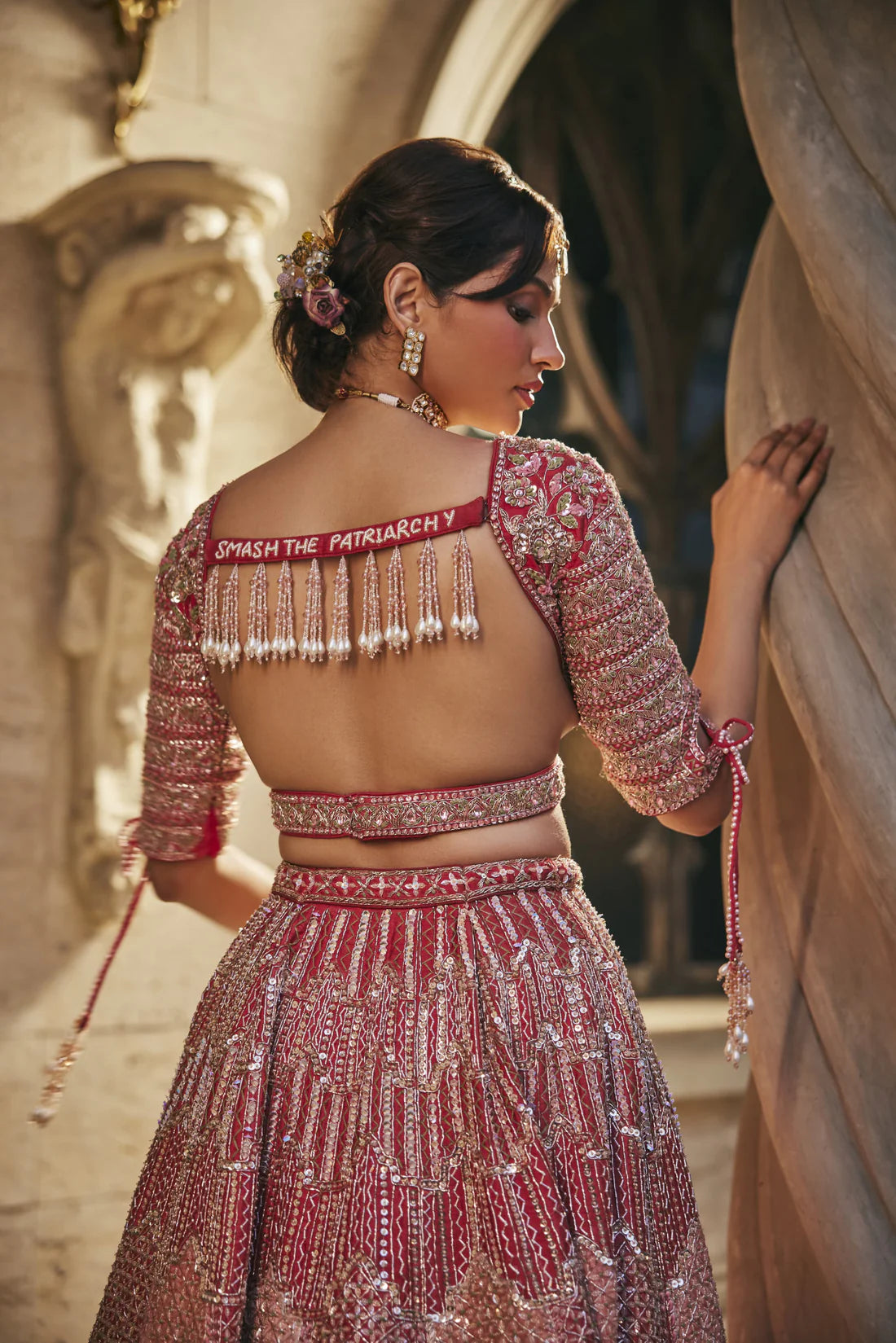 Smash The Patriarchy Lehenga Set