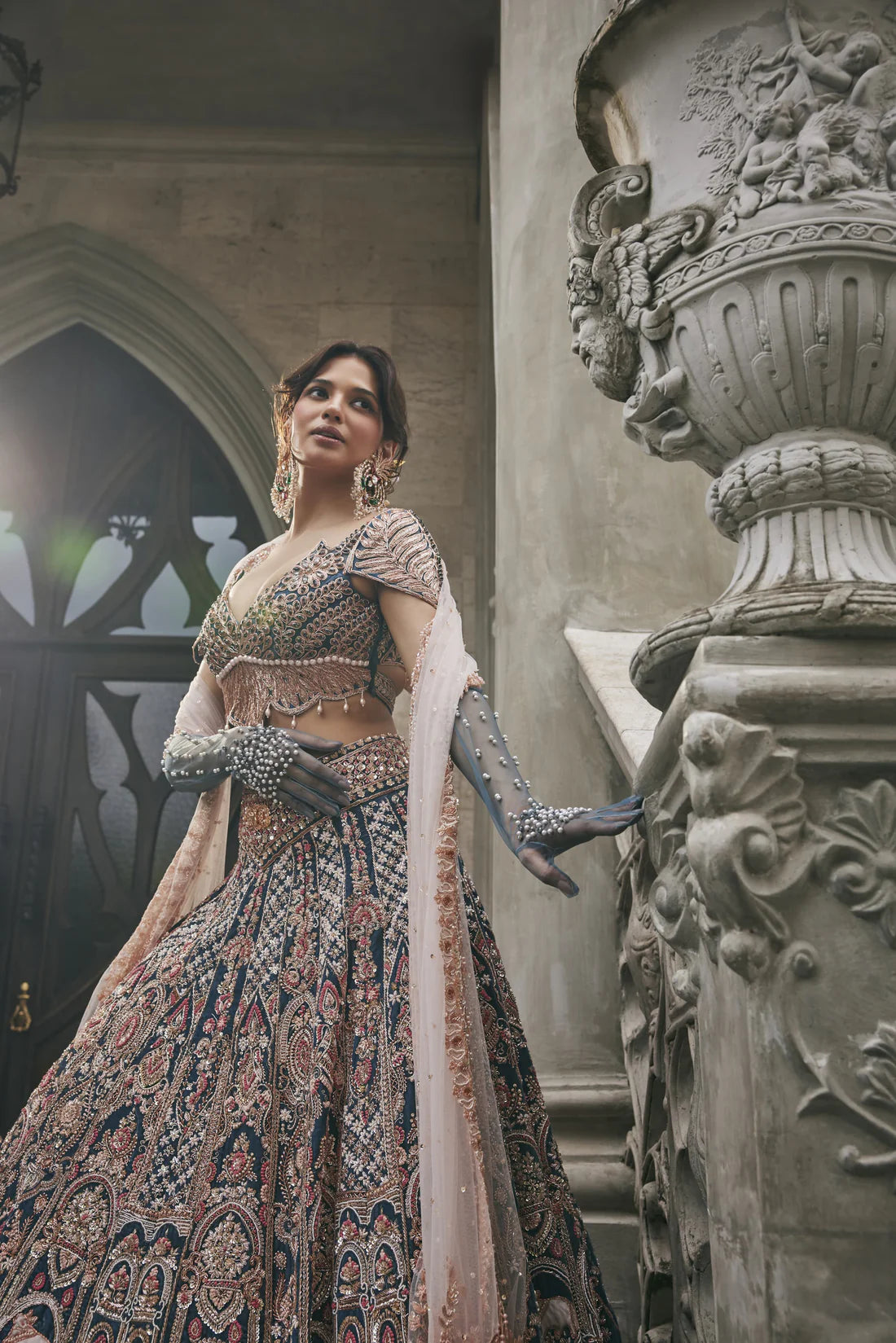 Neel Kamdhenu Lehenga Set