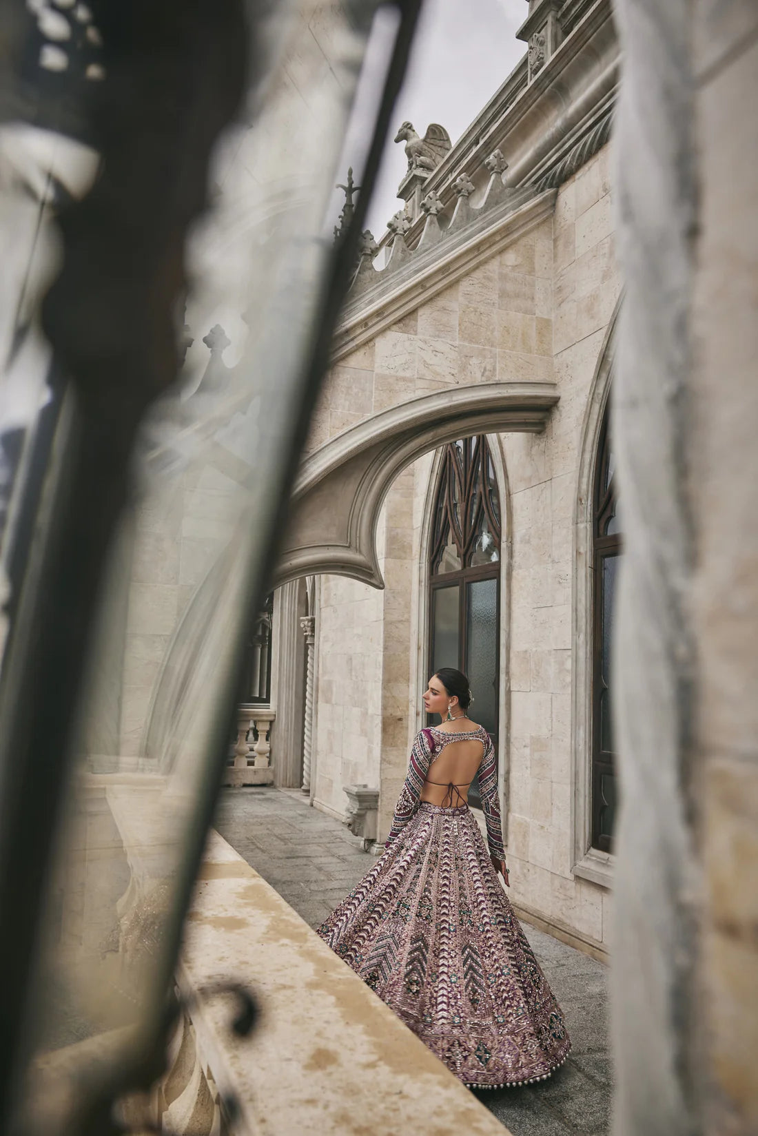Wisper of Wine Lehenga Set