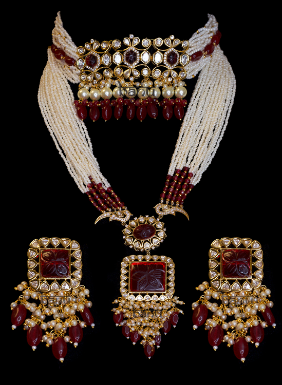 Saffron Splendor Jewelry Set
