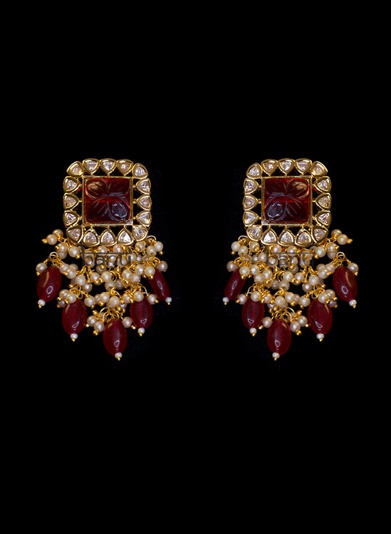 Load image into Gallery viewer, Saffron Splendor Jewelry Set
