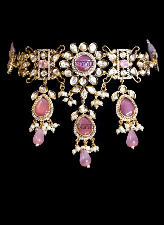 Opulent Orchid Pink Jewelry Set