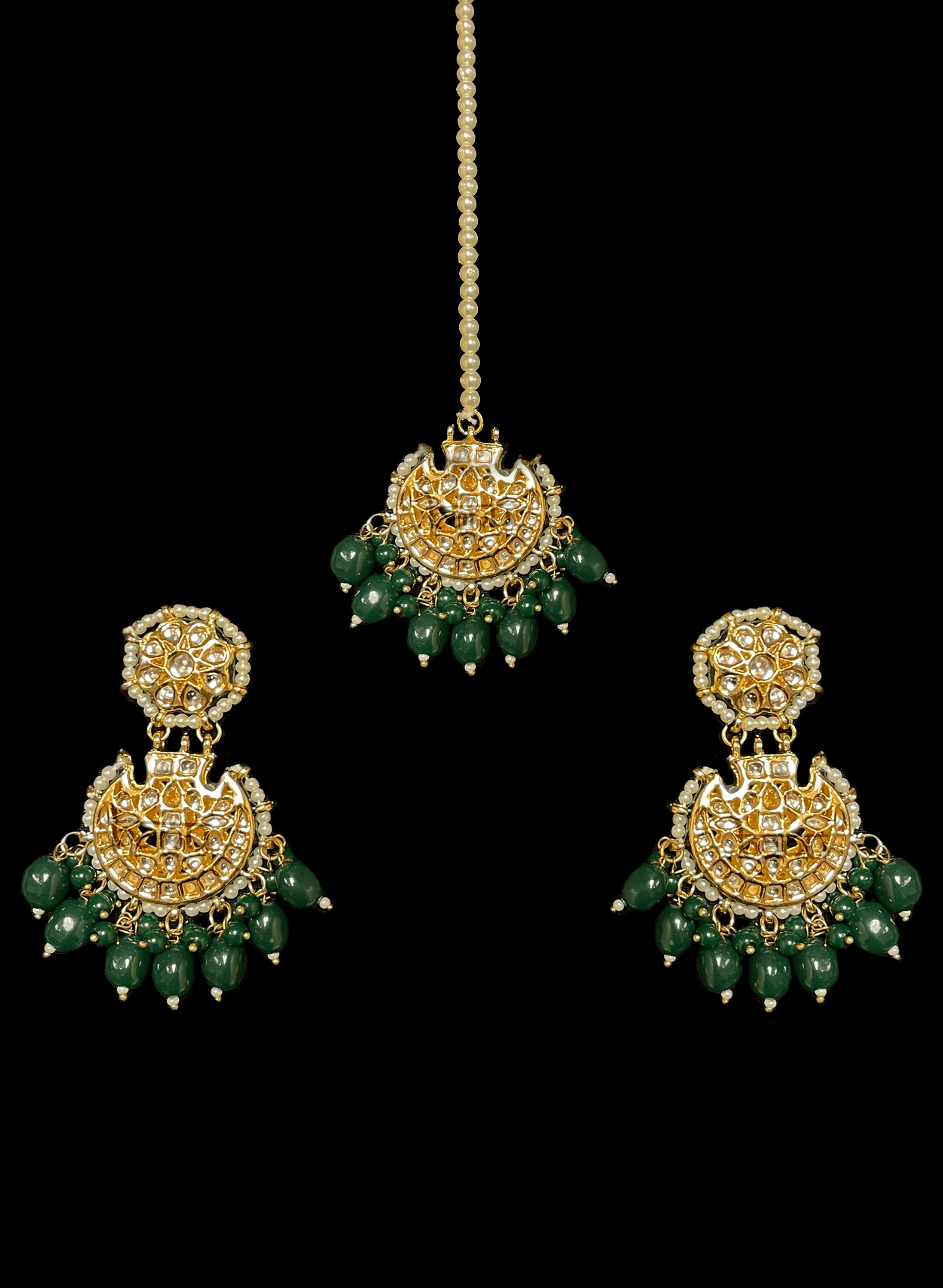 Pirus - Contemporary Indian Bridal Jewelry with Kundan, Pearls & Emerald