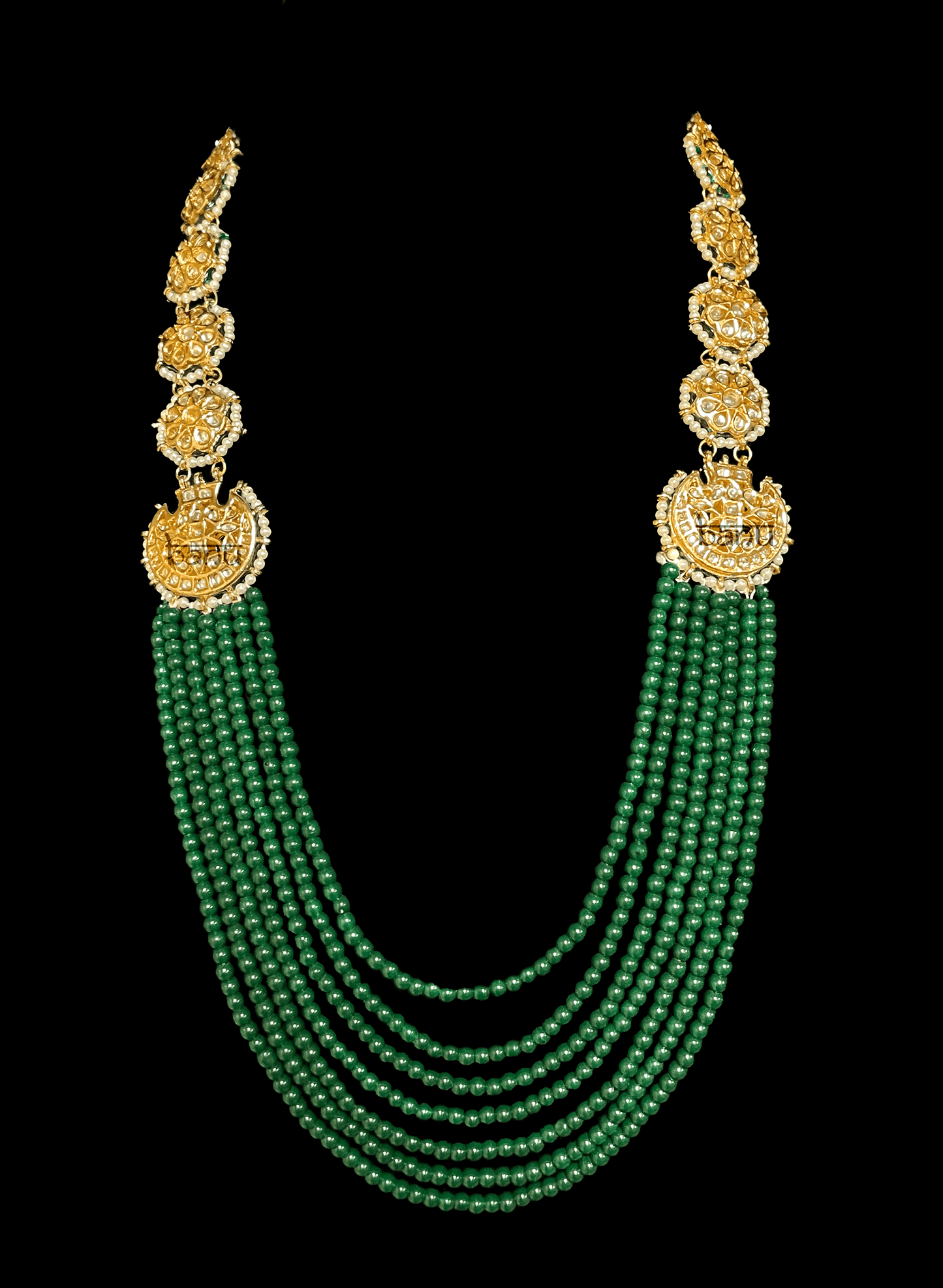Pirus - Contemporary Indian Bridal Jewelry with Kundan, Pearls & Emerald