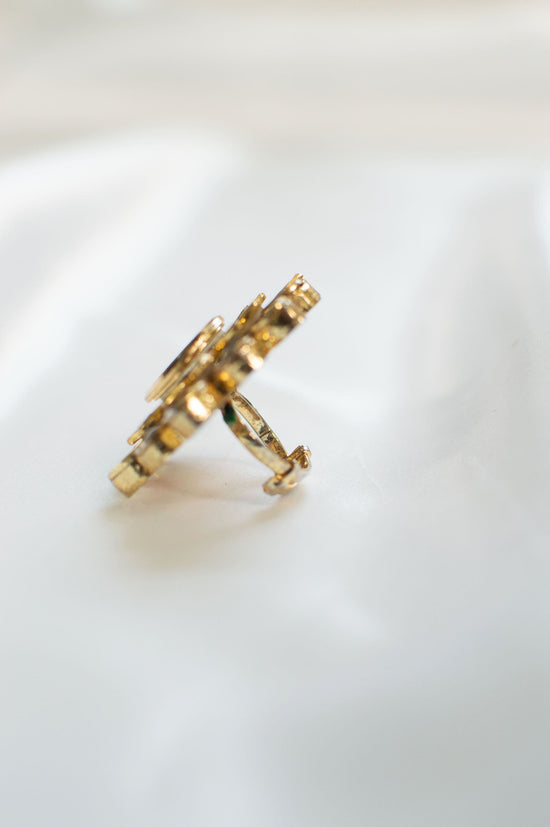 Pika - Kundan Finger Ring